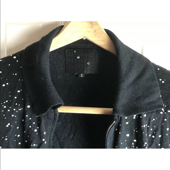 NWT YMC (You Must Create) Zip Jacket  SPLATTERED S - Picture 6 of 8